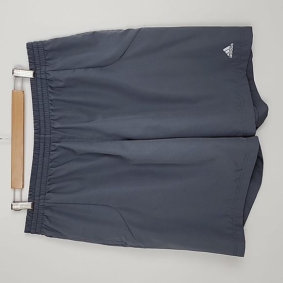 Adidas Men's Climalite Performance Essentials Lightweight Grey Shorts Size XL - Picture 1 of 14